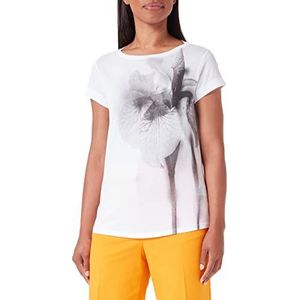 Sisley T-shirt voor dames, wit 101, XS