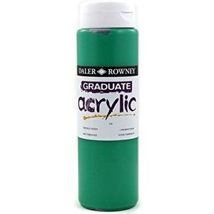 Daler Rowney 123500335 Graduate acrylverf, 500 ml, smaragdgroen