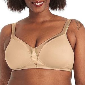 Playtex Elegante damesbeha zonder beugelgevoel, 18 uur nude 4DD