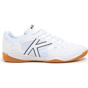 KELME Indoor voetbalschoenen voor gebruik binnenshuis, Wit, 40.5 EU