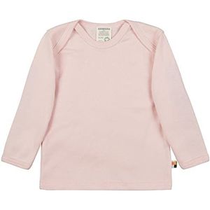 loud + proud Unisex Baby Uni, GOTS gecertificeerd T-shirt, rosé, 98/104 cm