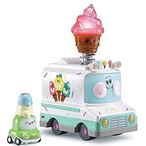 VTech - Tut Tut Cory Bolides – Jessie, Super ijswagen, interactief speelgoed vrachtwagen – 1/5 jaar – Franse versie