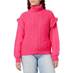 LIBBI Dames gebreide trui 12426039-li01, roze, sweatshirt, XL/XXL, Roze, XL/XXL