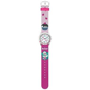 Scout Casual horloge 280393036, roze, Riemen.