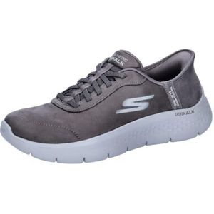 Skechers Dames Go Walk Flex Sneaker, houtskool, 39 EU