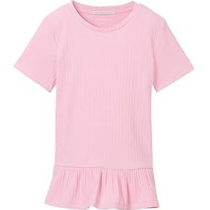 TOM TAILOR T-shirt voor meisjes, 35247 - Fresh Summertime Pink, 92/98 cm