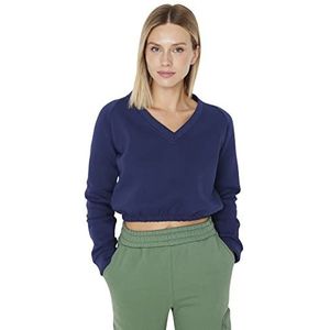 Dames, marineblauw, S