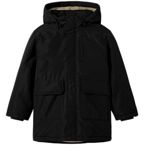 Name It - NKMMARLOW PARKA JACKET - Parka - Zwart - Met Capuchon
