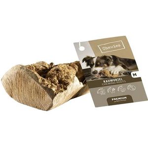 Chewies Kauwwortel voor honden van boomheide wortel - 100% natuurlijk hondenspeelgoed risicoarm en duurzaam - maat M: voor honden tot 20 kg lichaamsgewicht