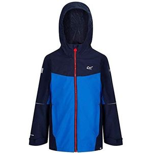 Regatta Hipoint Stretch Iv waterdichte en ademende mesh gevoerde capuchon outdoor jas voor kinderen