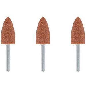 Dremel 952 Aluminiumoxide Slijpstenen voor Multitools - Ø 9,5 mm, Kegelvormig, 3 Stuks