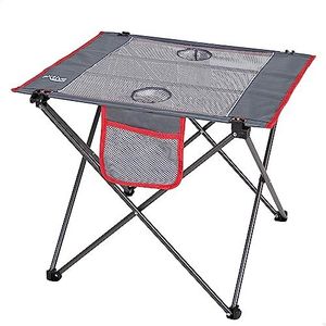 AKTIVE Opvouwbare campingtafel van polyester, afmetingen 62 x 50 x 50 cm, ultralicht, comfortabel en gemakkelijk te transporteren, compact, campingtafel, draagbare klaptafel, picknicktafel (63026)