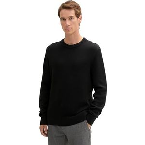 Tom Tailor - Comfort Wool - Trui - Met Structuur