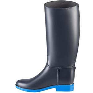 PFIFF 102796 Aberdeen, rubberlaarzen, stallaarzen, kinderen, volwassenen, uniseks, maat 28-42, donkerblauw middenblauw, 38 EU