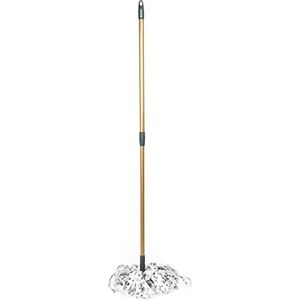 Beldray LA069066GRYEU7 150 Years Copper Edition Telescopic Cloth Mop, Use Wet or Dry, Super Absorbent, Suitable for Most Hard Floors, Stylish Print