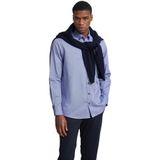 bugatti Vrijetijdshemd voor heren, 1:1 mouw, blauw, L