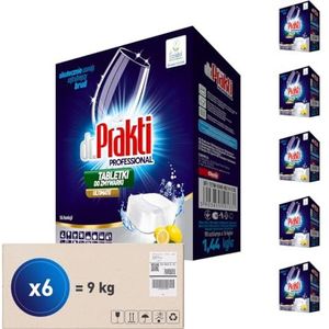 dr.Prakti ULTIMATE vaatwastabletten in wateroplosbare folie, doos 1400 g (90 WL) set van 6 stuks