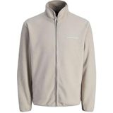 JACK & JONES Jcofusion Fleece Sweat Zip High Neck, Paloma, L