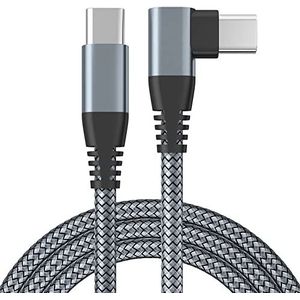 USB C naar USB C oplaadkabel 1M 2M 3M, 1-pack 60W USB 2.0 Type C oplaadkabel compatibel met MacBook iPad Air 5 Pro 2021 Galaxy S22 S21 Ultra S20 FE S10 A12 Mi 11 Note 10 Pixel 6 5 4a