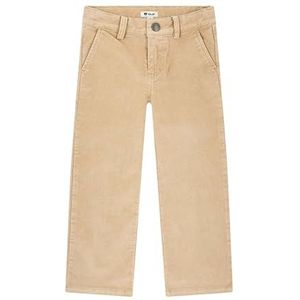 Steiff Corduroy broek EU maat 92 Sesame kinderbroek van corduroy voor elke gelegenheid, losse comfortabele pasvorm, wasmachinebestendig, sesam, 92