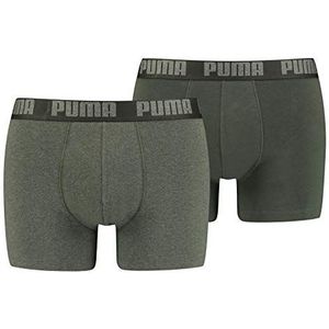 PUMA Basic boxershort voor heren, groen, M