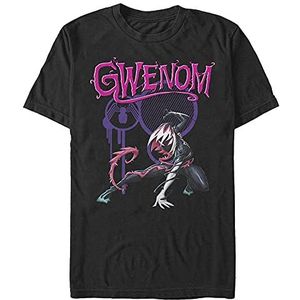 Marvel - GWENOM AND ICON Unisex Crew neck T-Shirt Black S