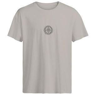 JACK & JONES Jjsunny Tee Ss Crew Neck, maanbeam, M