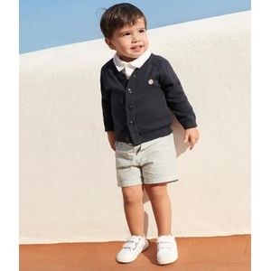 Petit Bateau Vest voor babyjongens, Blauw, 18 Maanden