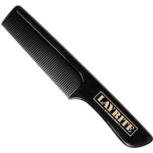 Layrite Pocket Hair Comb | Fijne Tand | Glijden soepel | Puimsteen gepolijst
