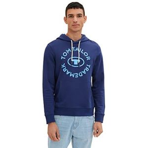 TOM TAILOR Uomini Sweatshirt 1035531, 10311 - Cosmos Blue, L