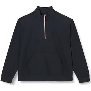 Skechers Gravlen Hi Metallic Hart Enkellaars voor meisjes, Zwart Pu, 11 UK Child