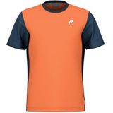 HEAD Slice T-Shirt Jongens Oranje, Oranje, 128