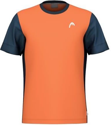 HEAD Slice T-Shirt Jongens Oranje, Oranje, 128