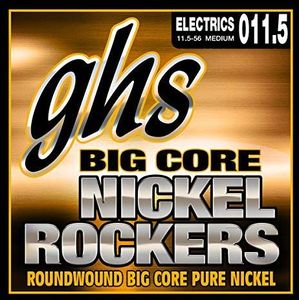 GHS BCM 11,5-56 Medium Big Core Nikkel Rockers Gitaar String Set