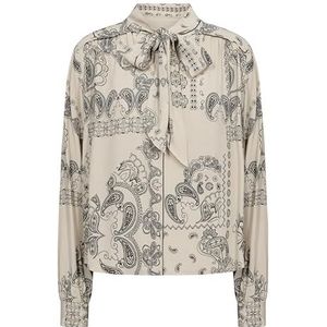 Part Two NajiaPW Regular Fit Shirt met lange mouwen, French Oak Graphic Paisley, 36