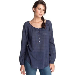 Esprit Blouse – lange mouwen – dames - blauw - 42