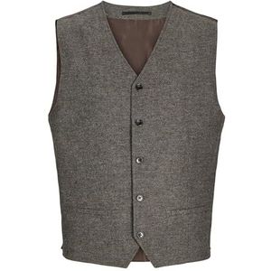 Jack & Jones Jprwinter twill waistcoat, Slate Black/Fit: slim fit, 52