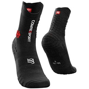 COMPRESSPORT Trailsokken, Pro Racing Socks V3.0 Trail, trailsokken, schokdemping, hardlopen, stabiliteit van de voeten, bescherming en ademend vermogen, off-road