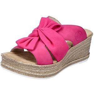 Rieker Damessandalen 68789, roze, 40 EU
