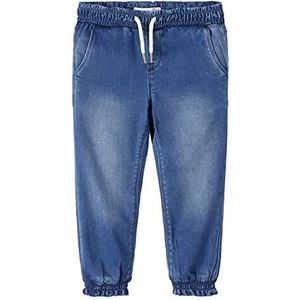 NAME IT Girl's NMFBI DNMBTORAS 2729 Joggingbroek Jeans, Medium Blue Denim, 98