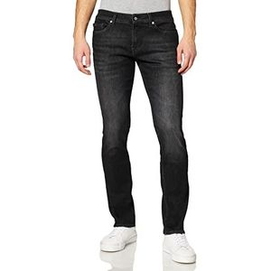 7 For All Mankind Heren JSD4B90SSR Jeans, Zwart, 33