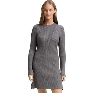 TOM TAILOR DENIM Gebreide jurk  grijs