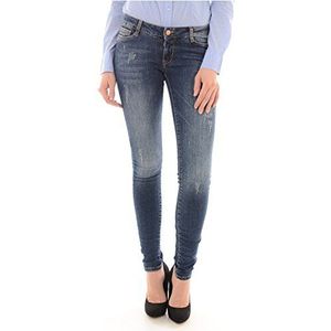 NOISY MAY Dames Slim Jeansbroek Nmkate Super Low Jeans Ba726