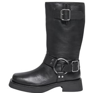 Zwarte Suede Biker boots kopen? ✔️ Tot 73% korting