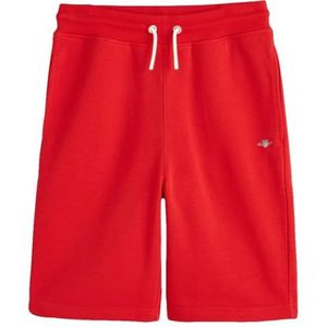 GANT Shield Sweat Shorts, rood (bright red), 170 cm