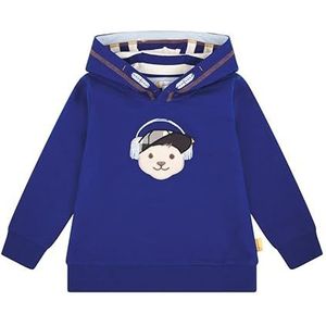 Steiff Sweatshirt met capuchon voor jongens, Sodalite Blue, 122 cm