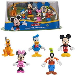 Disney Mickey, GIOCHI PREZIOSI, MCC08 Set met 5 figuren om te verzamelen, speelgoed voor kinderen vanaf 3 jaar, GIOCHI PREZIOSI, MCC08