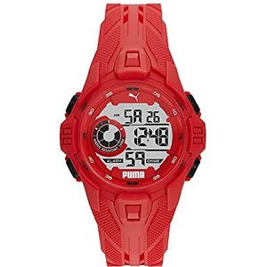 PUMA BOLD LCD ROOD POLYURETHANE WATCH