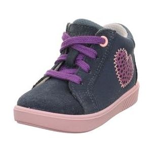 Superfit Baby Mädchen SUPIES Sneaker, BLAU/PINK 8030