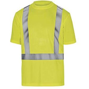 Delta Plus COMETJAPT waarschuwingsbescherming T-shirt van polyester, neongeel, maat S, 10 stuks